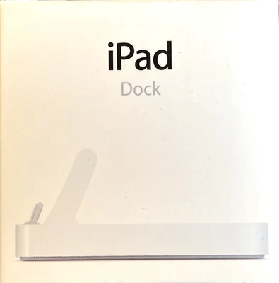 Beautiful Apple A1352 White 30-Pin Docking Station For iPad 1/2/3 & iPod Touch - Image 1 of 2
