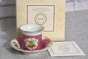 Vtg Avon European Tradition Cup & Saucer Collection France Circa 1750 - Picture 1 of 10