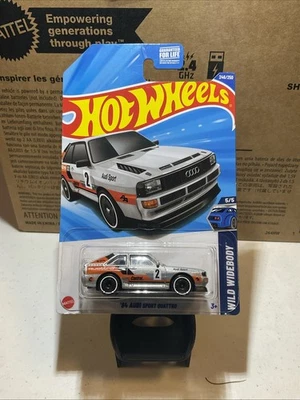 Audi Sport Quattro Wild 2025 Hot Wheels Treasure Hunt '84 carrocería ancha 248/250 Foto 1 de 2