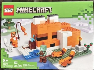 Lego Minecraft No. 21178 The Fox Lodge NIB 193pcs Building Set - Picture 1 of 15