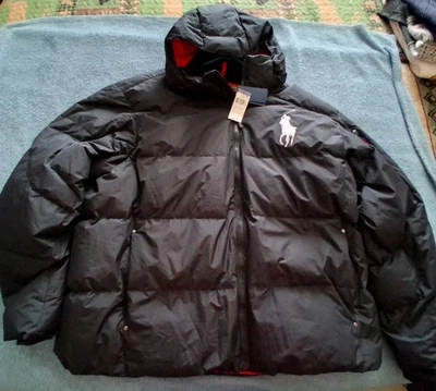 Мужская куртка с капюшоном Polo Ralph Lauren 4XLT 4XL пуховик новая с ценниками  - Изображение 1 из 4