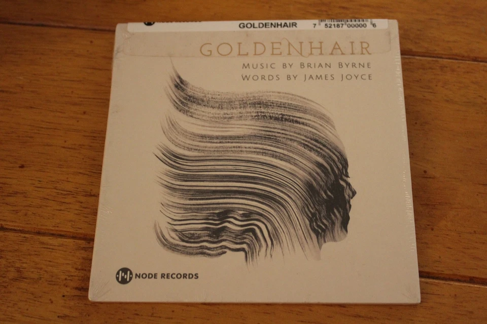 Goldenhair CD Brian Byrne James Joyce Node Records Album New Sealed 2017 Music Foto 1 de 2