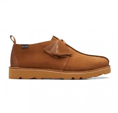 Scarpe uomo Clarks Originals DESERT TREK GTX scamosciate marroni nuove con scatola