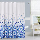 Extra Long Shower Curtain Waterproof Polyester Fabric Bathroom Shower Curtains