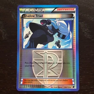 Shadow Triad 102/116 Pokemon Plasma Freeze B&W Reverse Holo Uncommon Card LP - Foto 1 di 2