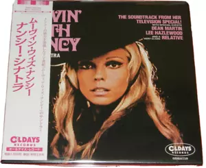 NANCY SINATRA MOVIN’ WITH NANCY WITH BONUS TRACKS JAPAN MINI LP CD - Picture 1 of 3