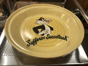 Plato Deep Pie 1994 ""Sufferin Succotash"" Sylvester Looney Tunes - Raro - Imagen 1 de 2
