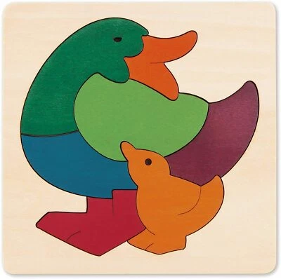 George Luck Puzzle Colorful Puzzle Duck GL6501 - Image 1 of 4