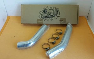 HARLEY DAVIDSON SAMSON EXHAUST MUFFLER HEAT SHIELDS TOURING DRESSER BAGGER H-141 - Picture 1 of 7