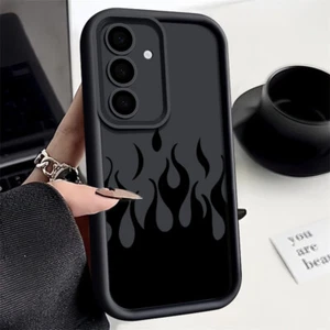 For Samsung A16 A06 A05S A14 A25 A52S S25 Ultra Soft Flame Shockproof Case Cover - Picture 1 of 20