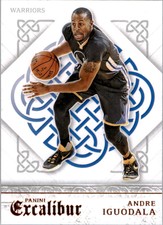 2015-16 Panini Excalibur Warriors Basketball Card #79 Andre Iguodala