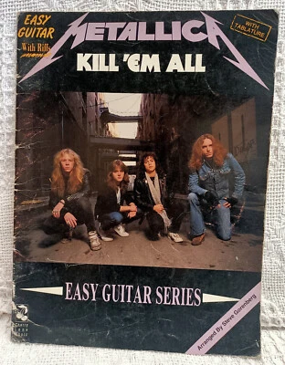 Metallica: Kill ‘Em All - Cherry Lane - Easy Guitar Series with Riffs - PB - Image 1 of 4