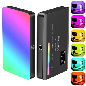 VIJIM VL120 RGB Video Light Portable LED Camera Light Panel 0-360 Full Color ... - Picture 1 of 9