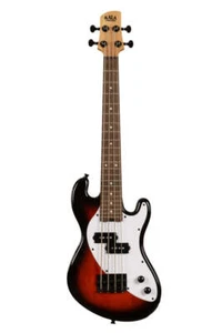 Kala U-BASS Solid Body With Logo Gig Bag - Tobacco Burst - Picture 1 of 4