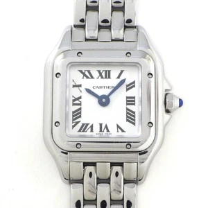 Cartier Watch Panthere Mini WSPN0019 Square Silver Dial Stainless Steel Quartz - Picture 1 of 10