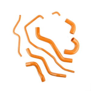 For Abarth 500 595 695 All Versions Silicone Radiator Coolant Heater Hose Orange - Imagen 1 de 11