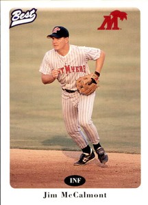 1996 Fort Myers Miracle Best #19 Jim McCalmont Scottsdale Arizona Baseball Card