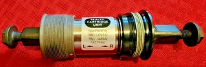 Shimano UN50 Sealed Cartridge Bottom Bracket - 70, 36x24T 122.5 Vintage & NOS - Picture 1 of 5