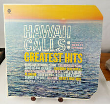HAWAII CALLS GREATEST HITS WEBLEY EDWARDS, AL KEALOHA PERRY VINYL LP ALBUM 1972