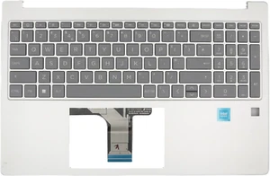 UK QWERTY Klawiatura Palmrest do HP 15-FC 15-FD 15T-FD 15Z-FC 250 255 G10 - Zdjęcie 1 z 2