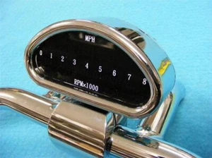 EURO E11 APROVED DIGITAL DASH KPH SPEEDO TACHO HARLEY SPEEDOMETER VIN APPROVED - Picture 1 of 1