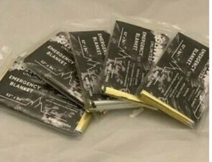 Gawn Emergency Blanket 5 Pack used for First Aid, Survival, Camping, Hiking - Picture 1 of 2