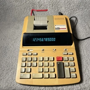 Texas Instruments Ti-5660 SuperView 12-Digits 2-Color Printing Calculator Tested - Picture 1 of 13