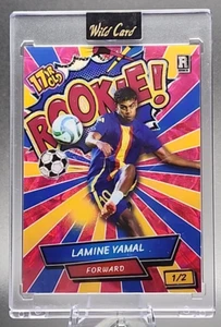 Lamine Yamal 1/2 2024 Wild Card Comix Rookie RC Pink Scope Barcelona UEFA SSP - Bild 1 von 2