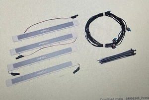 OEM GM 2023-25 GMC YukonXL Illuminated AT4 Front & Rear DoorSill Plates 84998249 - Picture 1 of 1