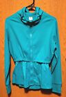 Athletic Works Jacket Women's Large 12/14 Green Lightweight