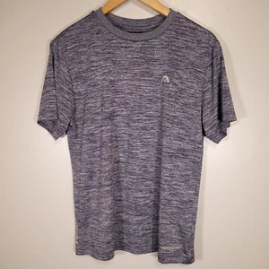 Head Activewear T-Shirt Men's Small Heather Blue Crew Neck Short Sleeve - Picture 1 of 9
