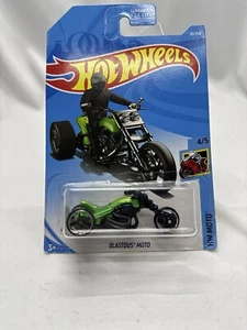 2017 Hot Wheels Blastous Moto HW Moto Green 10/250 - Picture 1 of 2