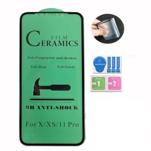 iPhone 12 - Mini / Pro Max / Pro / XR / 11 Screen Protector Film Ceramics - Picture 1 of 2