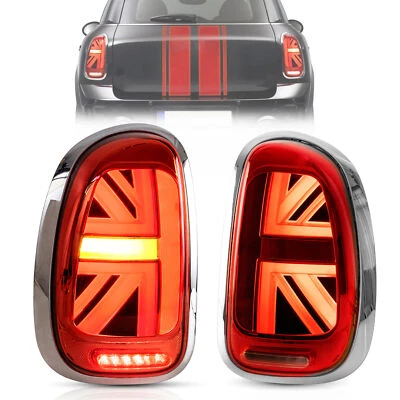 2X Full LED For BMW MINI Countryman R60 2010-2016 Red Tail Lights Rear Lamps Set - Image 1 of 4