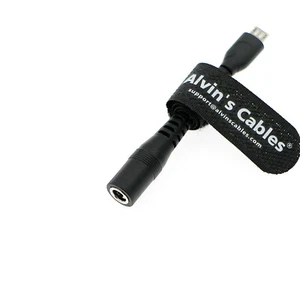 2.1mm DC Female to Micro USB Converter Adapter Power Cable 10cm - Picture 1 of 5