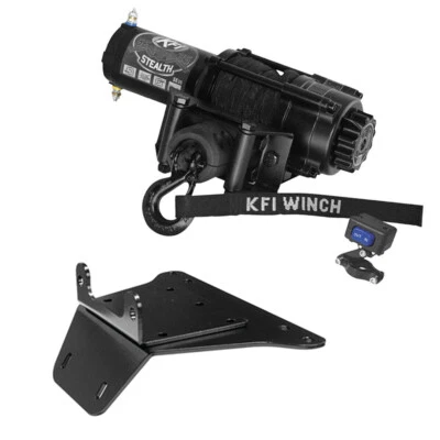 Kit combinado de cabrestante KFI Assualt 3500 lb (M3) para Polaris Trail Blazer 250 2003-2006 Foto 1 de 4