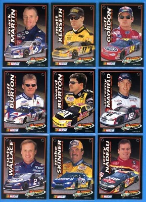 2002 Press Pass Gatorade Front Runner Award Card Set - Cards #1-9 Promo - Image 1 of 2