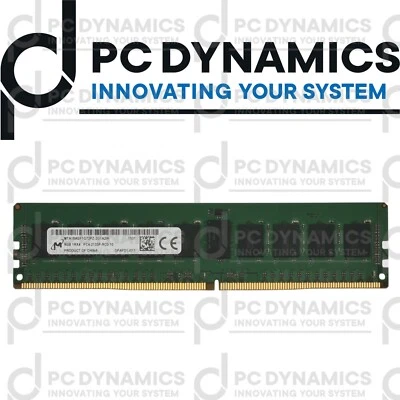 Micron 8 GB 1RX4 PC4-2133P-RCP-10 MTA18ASF1G72PZ-2G1 RAM server RDIMM - Immagine 1 di 2