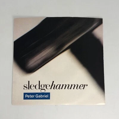 NM Peter Gabriel – Sledgehammer US Vinyl 7" Single Geffen 1988 - Image 1 of 4