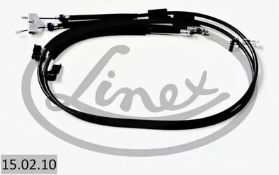 Cable del freno de mano posterior 15.02.10 LINEX para FORD FOCUS C-MAX FOCUS II - Imagen 1 de 4
