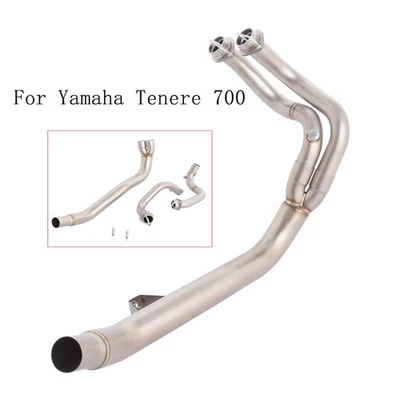 Front Pipe For Yamaha Tenere 700 19-25 Exhaust System Header Slip Stock Muffler - Image 1 of 4
