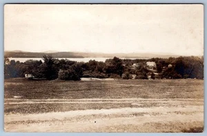 1930-40 RPPC LONG LAKE fr KNOBB HILL THE CHUTE HOMESTEAD NAPLES MAINE POSTAL - Imagen 1 de 2