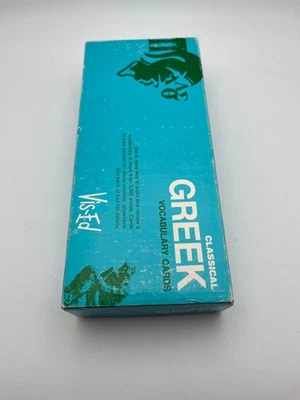 Classical Greek Vocabulary Cards Vis-EdVisual Education Academic Study Cards - Image 1 of 4