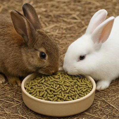 Premium Kaninchenfutter Nager Hasenfutter Zwergkaninchen Hasen Pellets - Bild 1 von 2