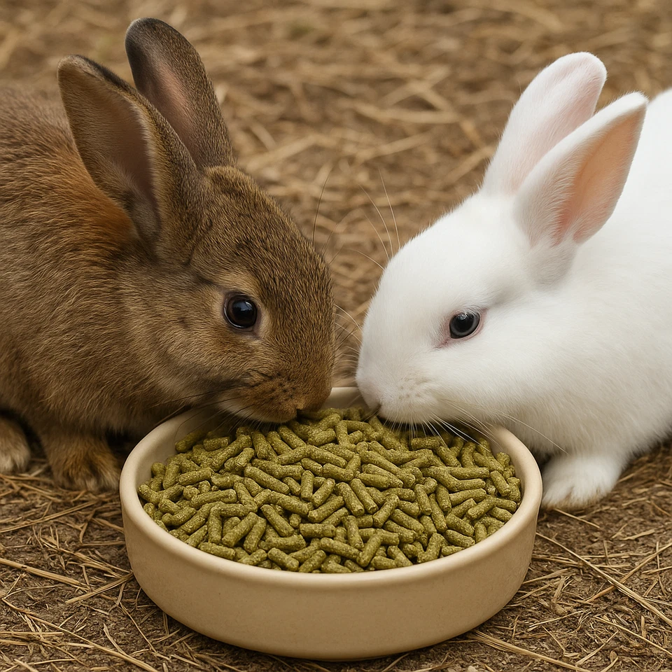 Premium Kaninchenfutter Nager Hasenfutter Zwergkaninchen Hasen Pellets - Bild 1 von 2