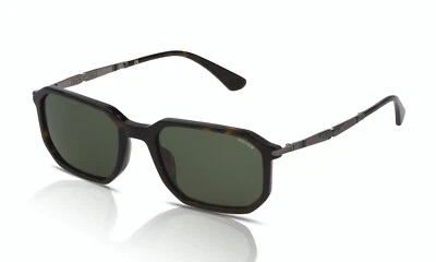 Police Sol Hombre origins Noventa 3 SPLF67 0722 Brillante Havana Oscuro/Verde - Imagen 1 de 2