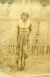 Madagascar Sakalava Man Old Photo Ramahandry 1910' - Picture 1 of 3