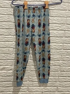 Disney Frozen Elsa And Anna Pajama Pants Size 7/8 - Picture 1 of 3