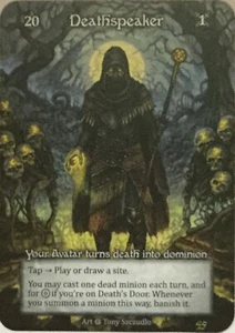 Deathspeaker Avatar Regular - Sorcery Contested Realm Alpha - Picture 1 of 1