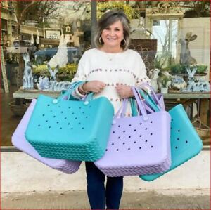 Bogg Bag Style Eva Handbag Baskets Women Summer Large Capacity Lot Of Colors